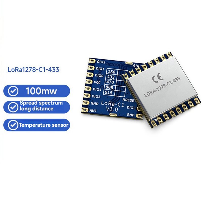 Lora1278-C1 433Mhz Wireless RF - Smart Home Module Iot recension och pris
