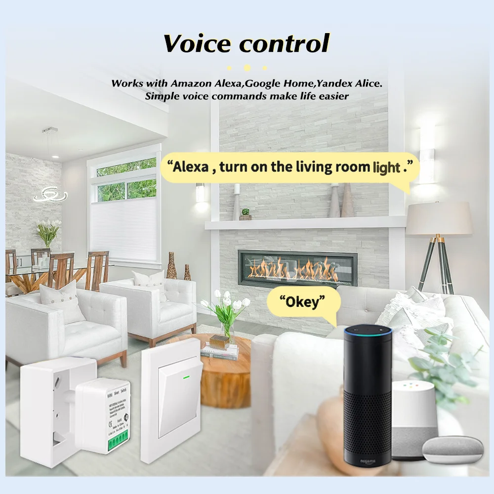 For Tuya Mini Smart WiFi Switc - Home Assistant Tuya recension och pris