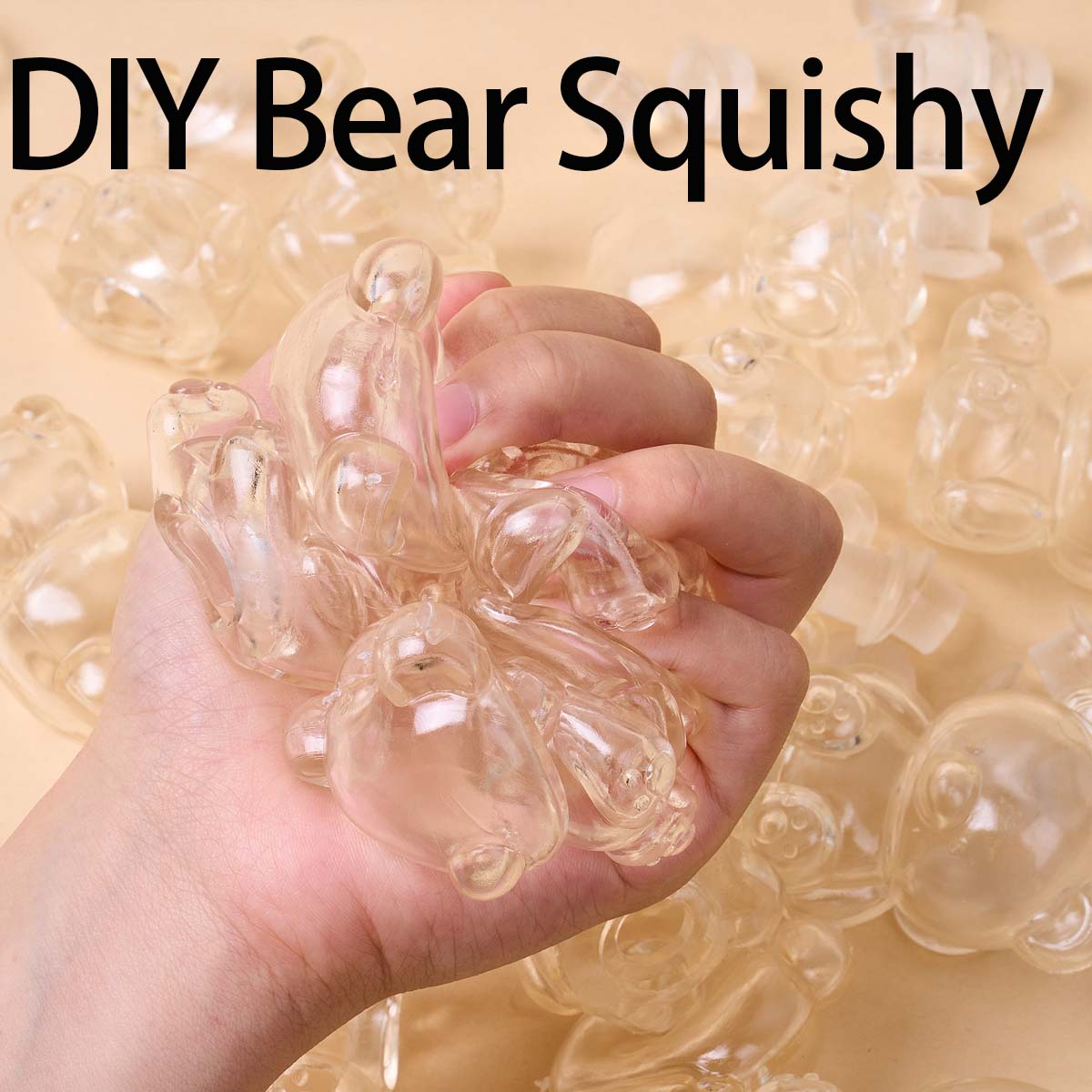 Cute Bear TPR Empty Ball Shell - Shelly Plug recension och pris