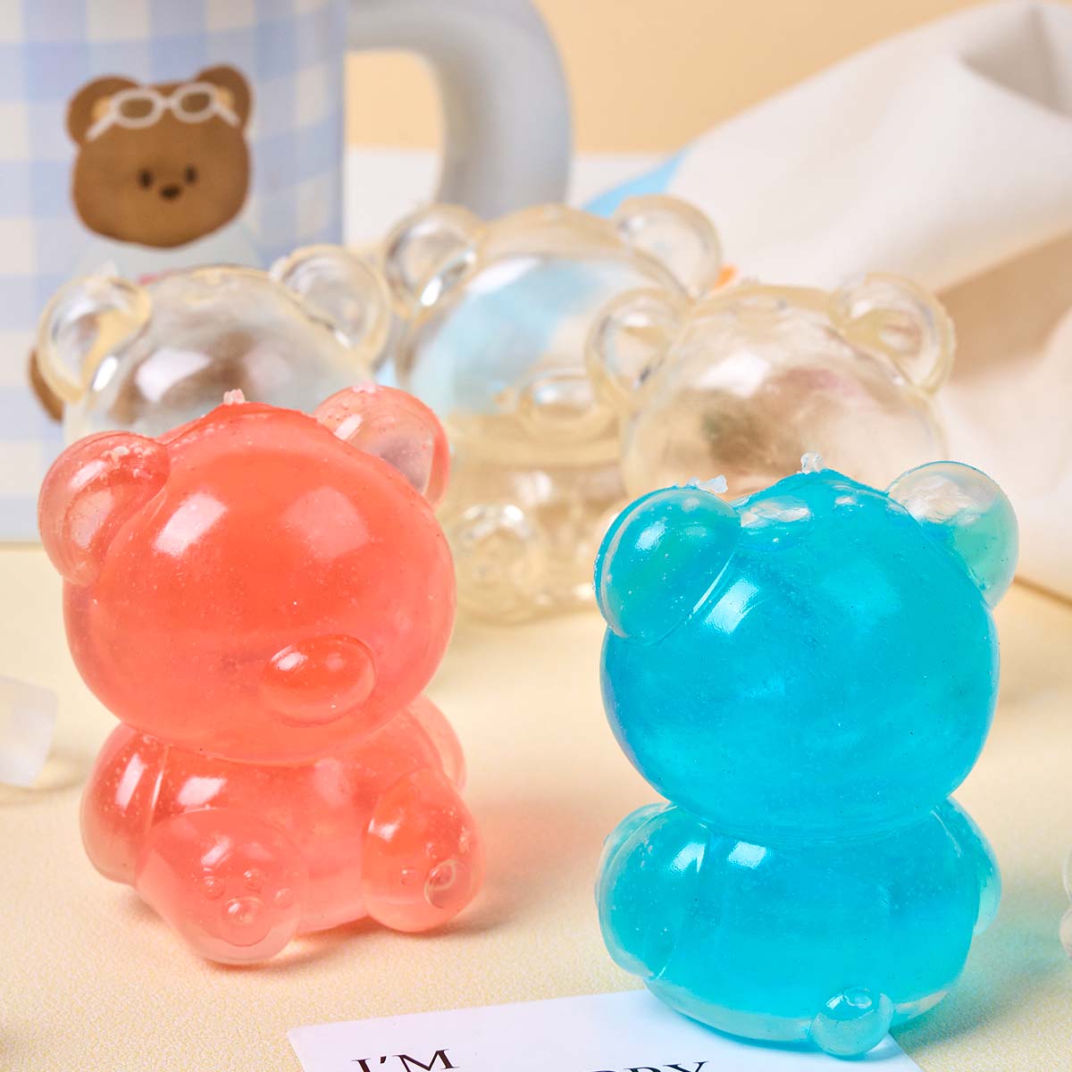 Cute Bear TPR Empty Ball Shell - Shelly Plug recension och pris