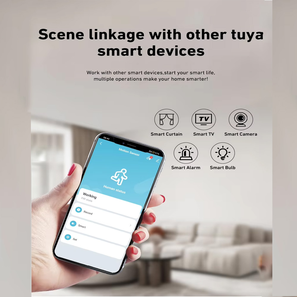 Smart PIR Motion Sensor WiFi Z - Home Assistant Tuya recension och pris