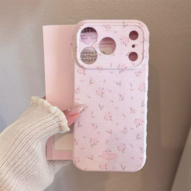 insWind pink floral bow phone  - Shelly recension och pris