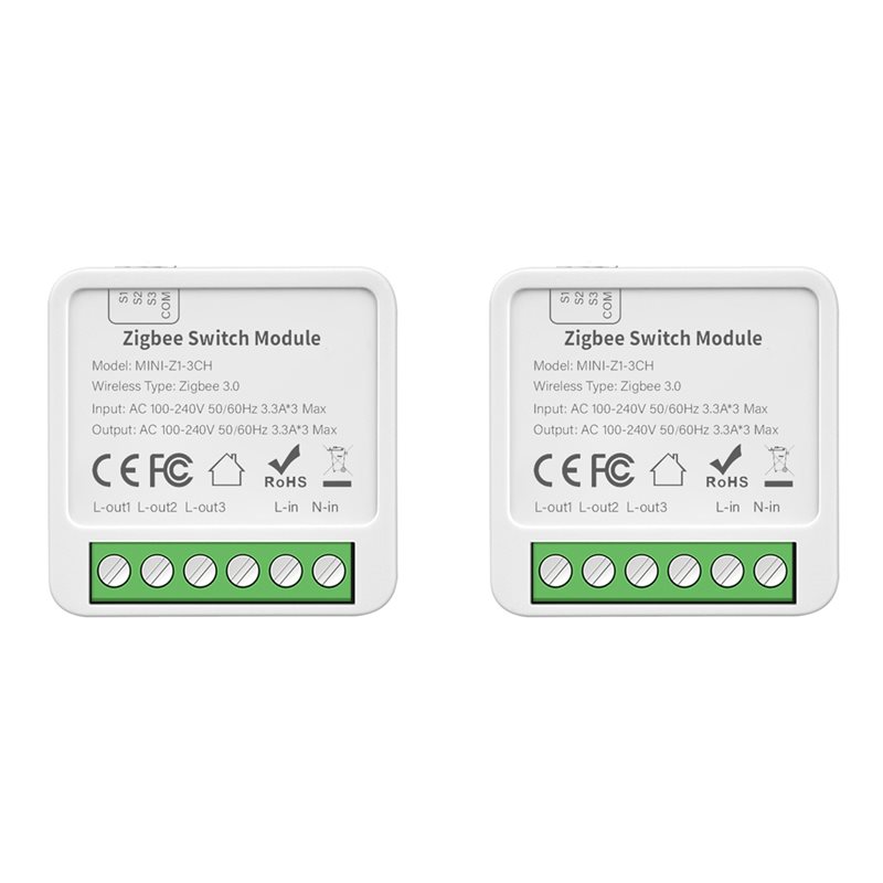 ABGR-2X Tuya Zigbee 3 CH DIY S - Smart Relay Tuya recension och pris