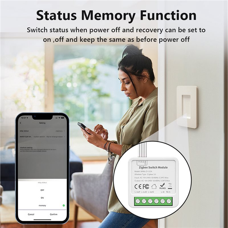 ABGR-2X Tuya Zigbee 3 CH DIY S - Smart Relay Tuya recension och pris