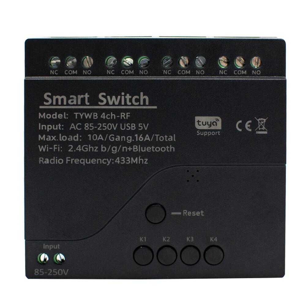 Tuya AC 85-250V 4 Channel Wifi - Sonoff Mini R4 recension och pris