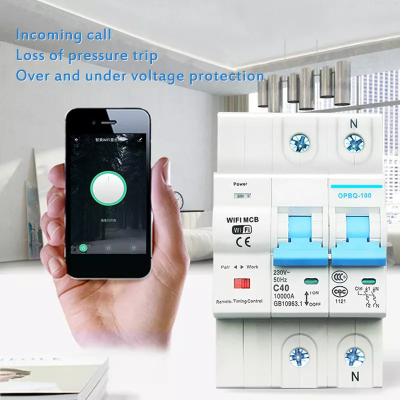 Smart 4-Pole Mini Circuit Brea - Tuya Smart recension och pris