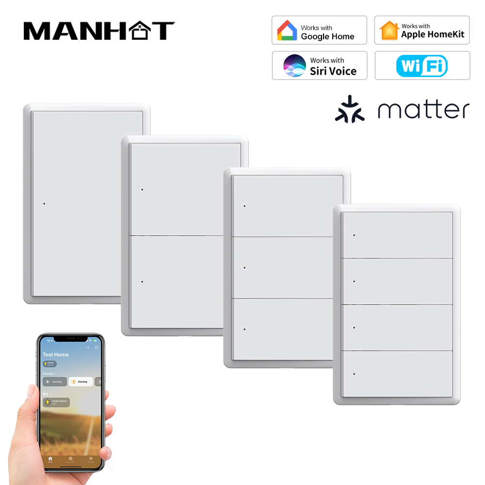 MANHOT Homekit WiFi Smart Swit - Tuya Smart recension och pris