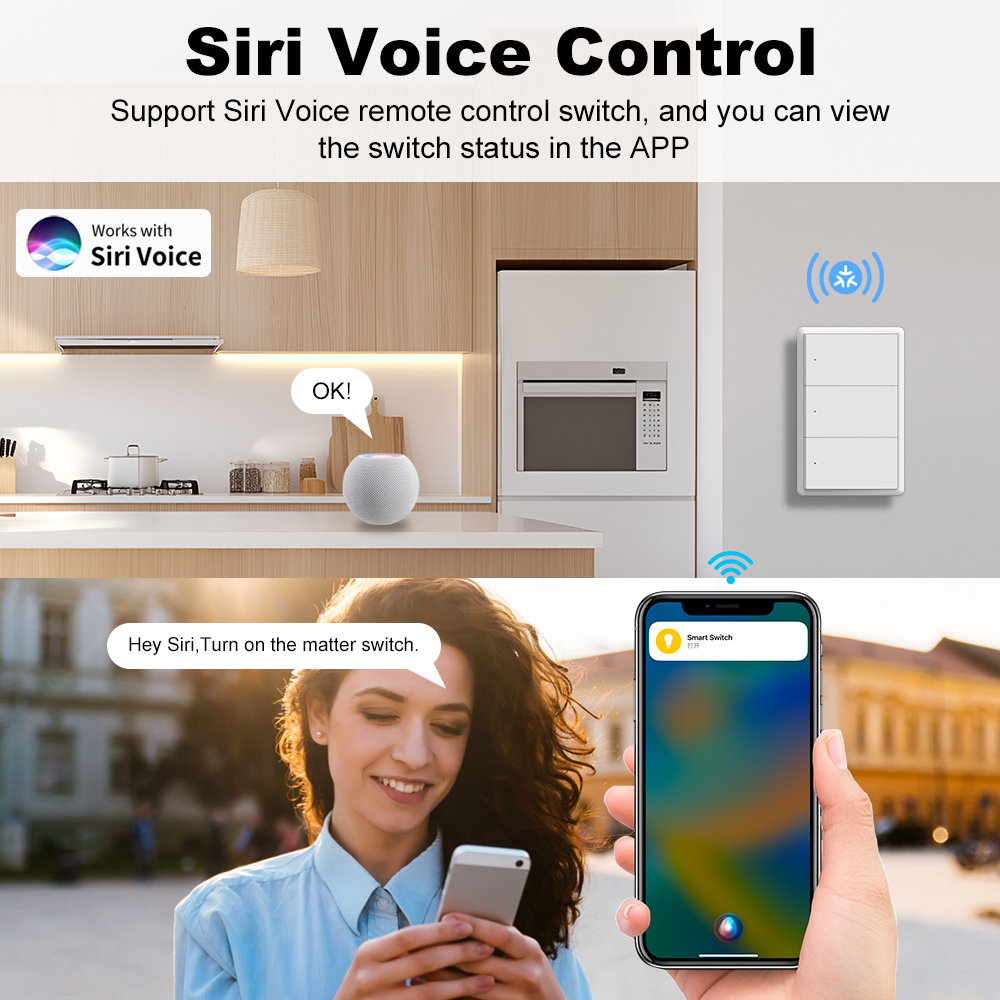 MANHOT Homekit WiFi Smart Swit - Tuya Smart recension och pris