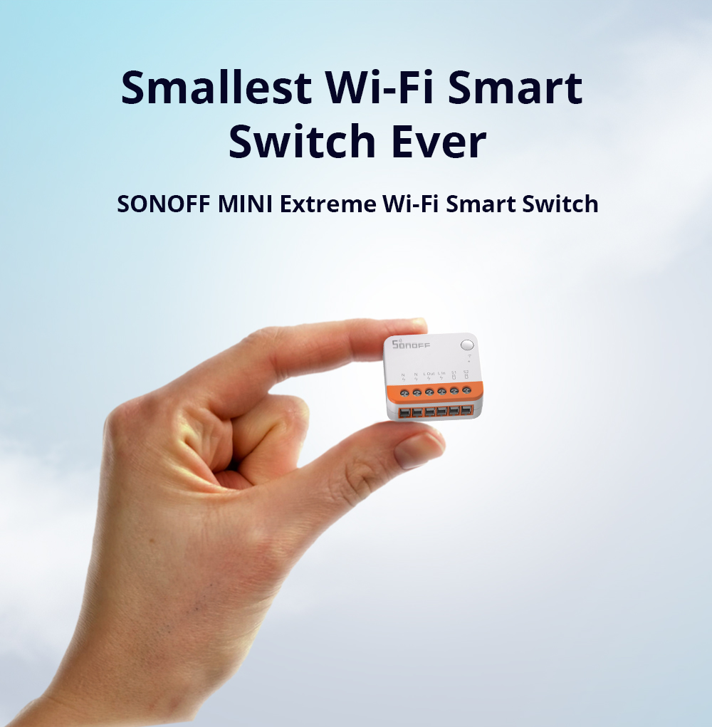 SONOFF Mini R4 Extreme Wifi Sm - Sonoff Mini R4 recension och pris