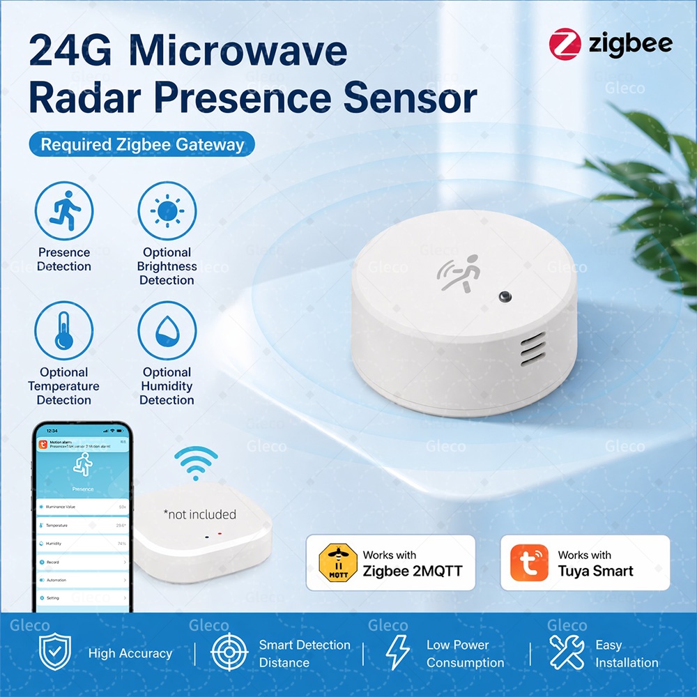 Zigbee Human Presence Sensor T - Tasmota recension och pris